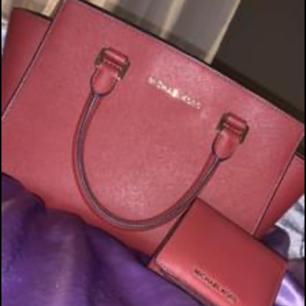 Michael kors bag and wallet